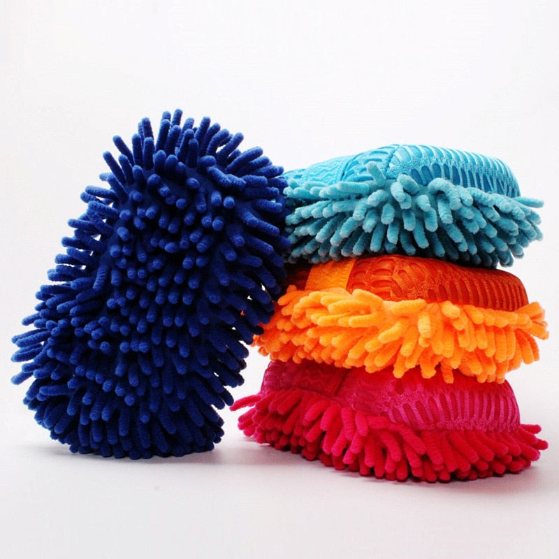 Car Wash Gloves Brushes Microfiber