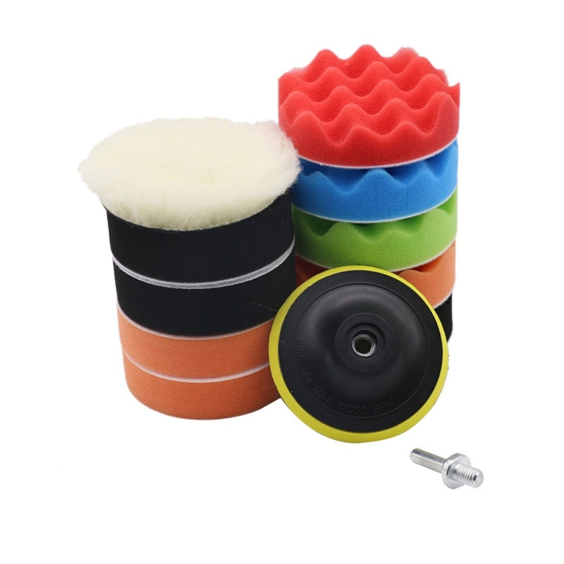 12pcs 3/4/5/6/7inch M14 Sponge Pads