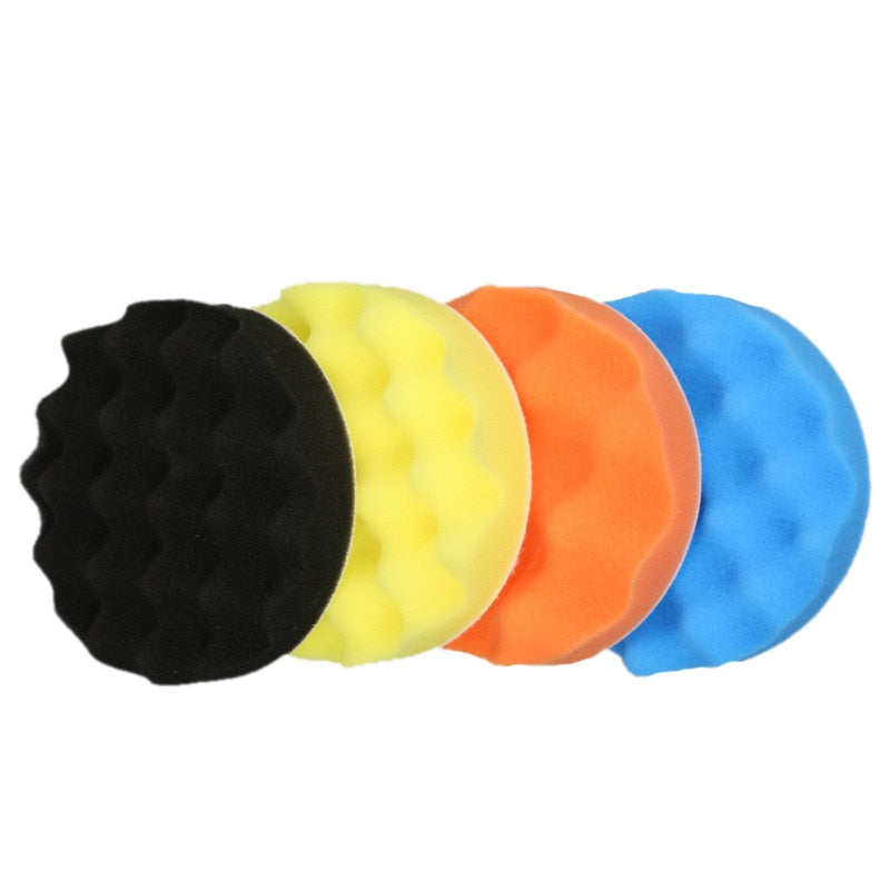4pcs/Set  3/4/5/6/7 Polishing Pads