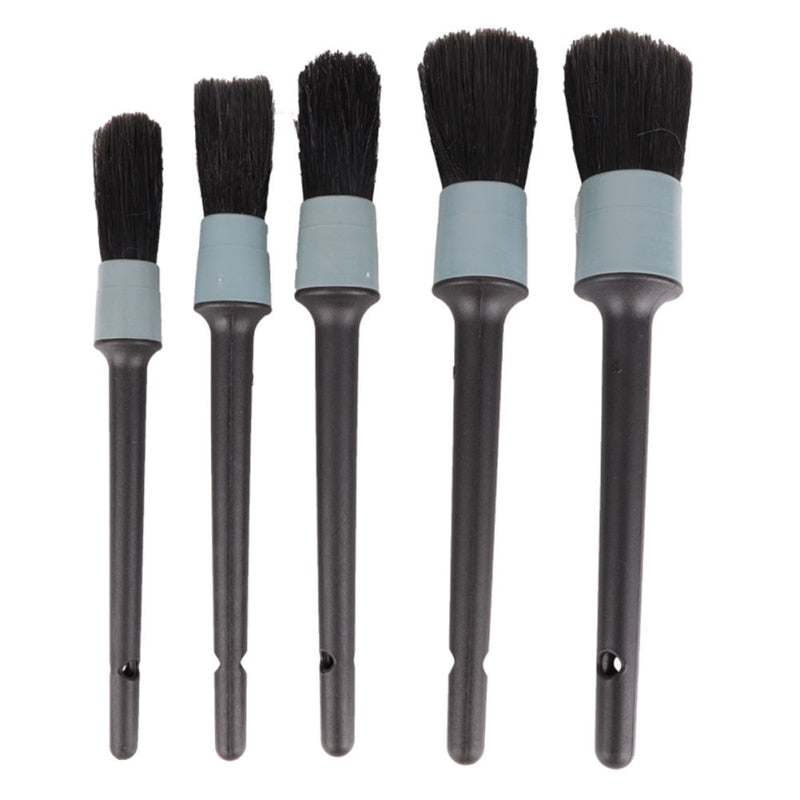5PCS Car Brushes For Interior Detailing