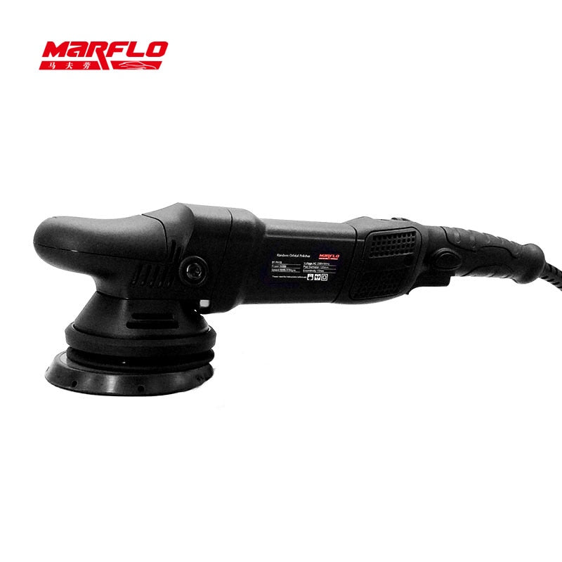 Car Polisher Automotive Polishing Machine Eccentricity 15MM Dual Action Polishing Waxing Tools 6 Speed Marflo