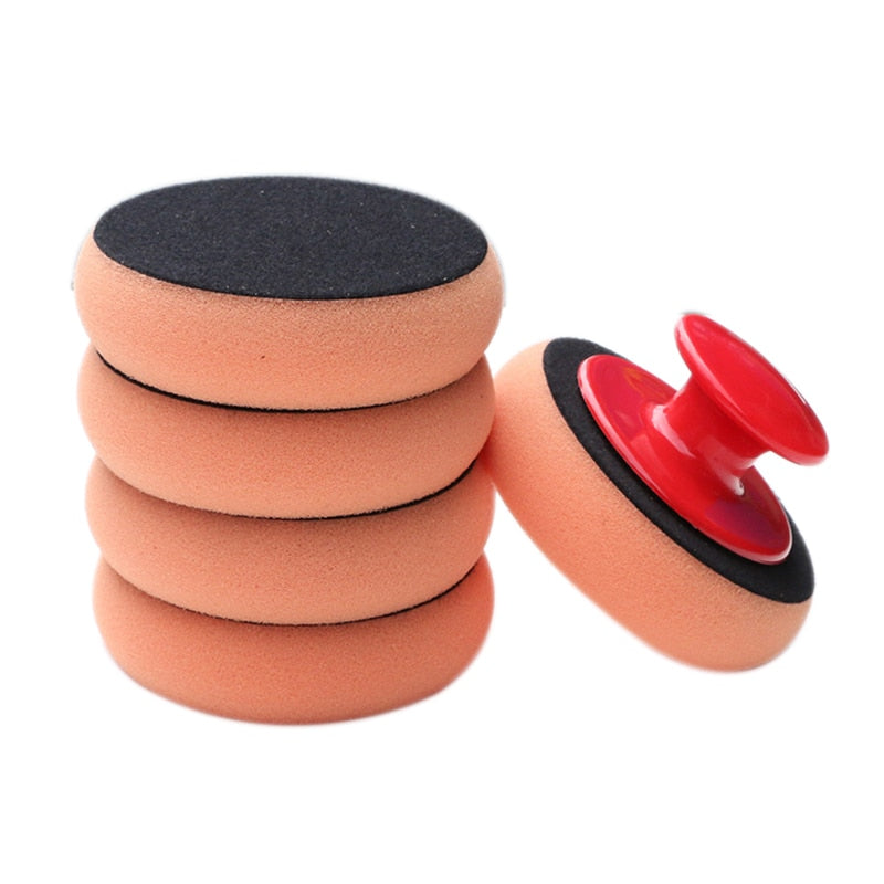 6Pcs/Set Wax Pad Sponge Applicator