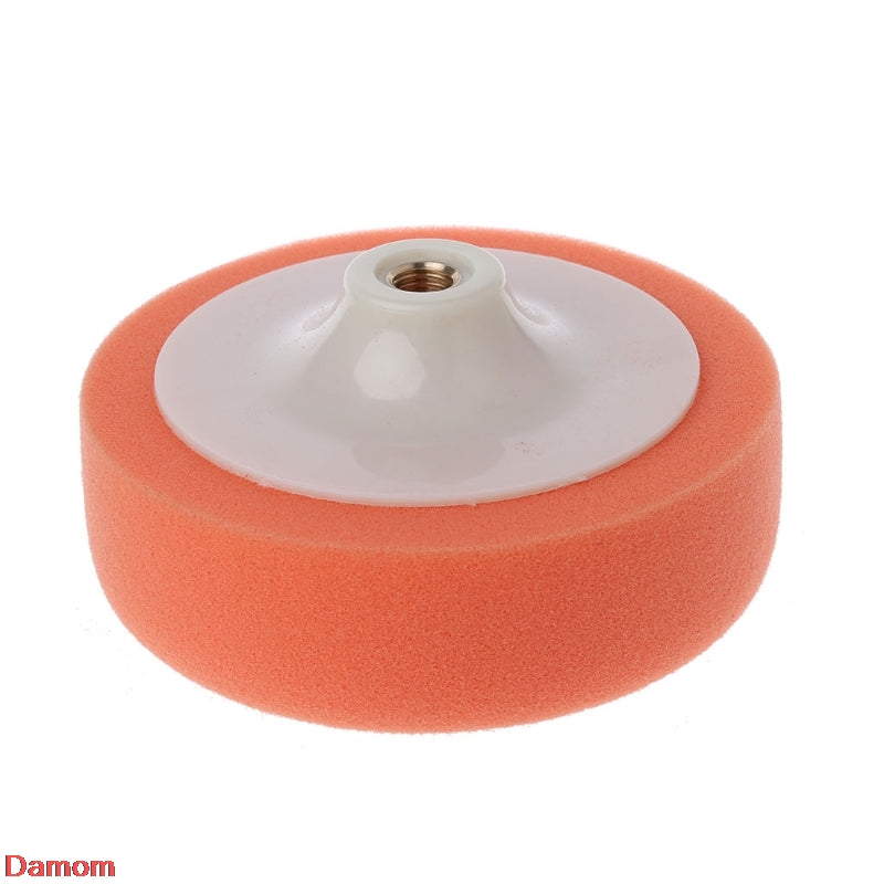 6 Inch 15cm Auto Car Polishing   Pad Sponge Orange