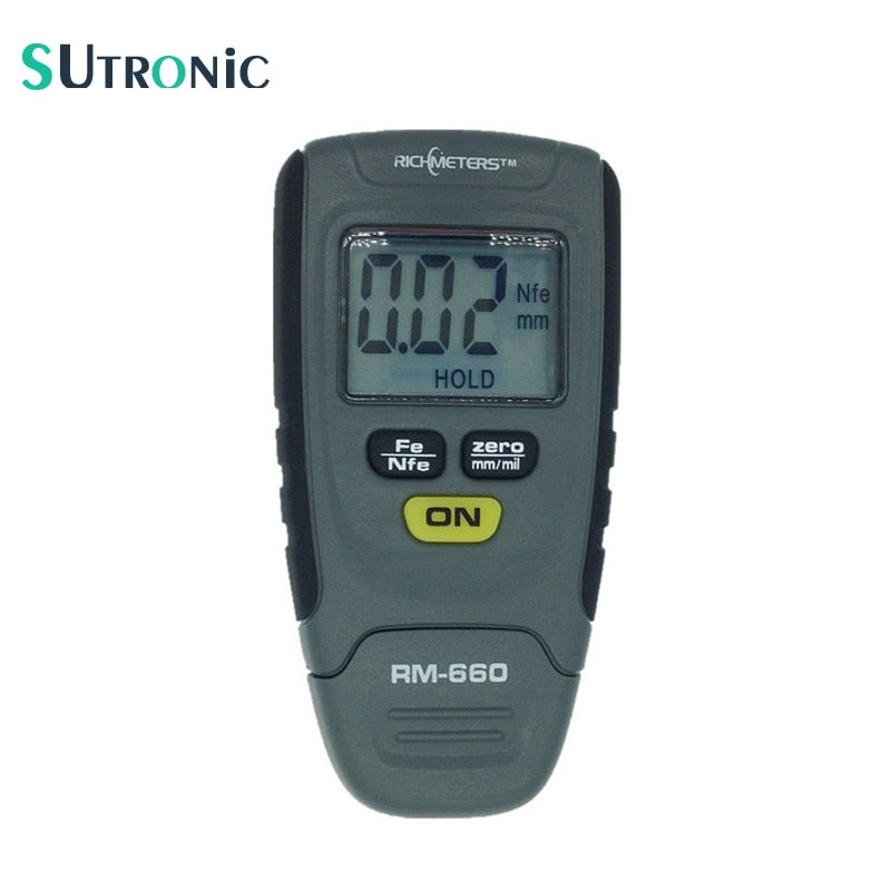 RM660 Digital Coating Thickness Gauge 0-1.25mm